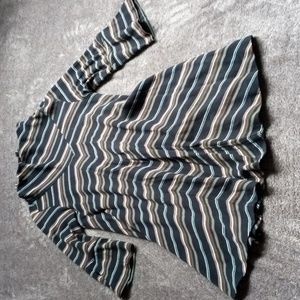 New Romantics by Urban Outfitters striped tie neck dress